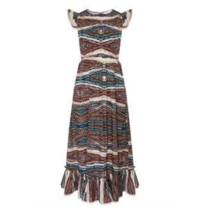 HUNTER BELL- NWOT Hunter Bell Zig Zag Hayward Dress - size small- orig $525